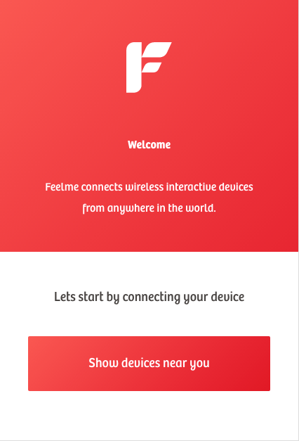 Android application Feel Performer screenshort