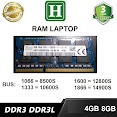 Ram Laptop Ddr3L 4Gb, 8Gb Bus 1600, 1333 Và Các Loại Khác, Bảo Hành 3 Năm