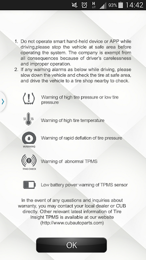 TIRE INSIGHT-BLE APP II