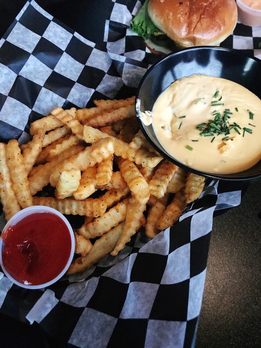 Gluten-Free Fries at Burger Punk