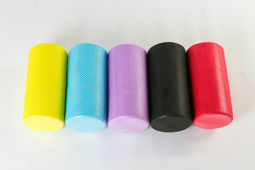 Title 4, Solid Yoga Column Foam Roller Hexagonal Floatin...