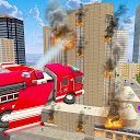 Télécharger Flying Fire Truck Simulator Installaller Dernier APK téléchargeur