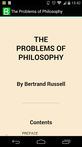 The Problems of Philosophy