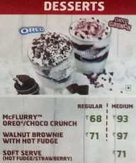 McDonald's menu 5