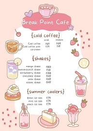 Break Point Cafe menu 3