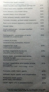 The Leather Bar - The Park menu 5