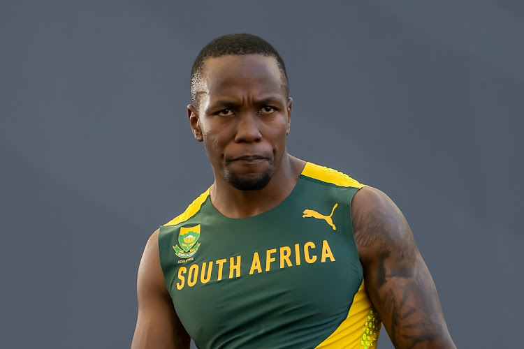 Akani Simbine of SA in Budapest, Hungary, August 20 2023. Picture: Anton Geyser/Gallo Images