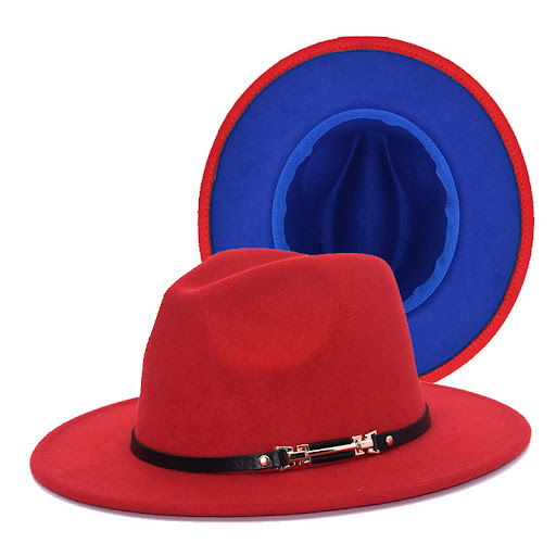 Title 5, Black double-sided color matching hat
