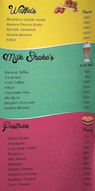 Broomie's menu 1