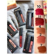 Set Son Kem Kèm Chì Kẻ Viền Môi Sivanna Colors Matte Lips 2 In 1