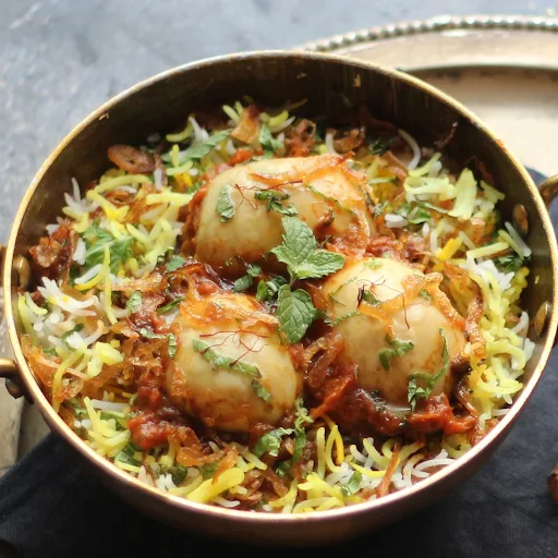 Roasted Egg Biryani