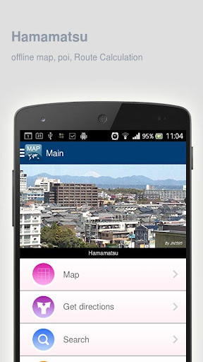 Hamamatsu Map offline