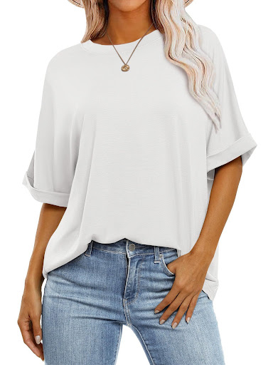 Title 9, Womens Pullover Top Loose Short Sleeve