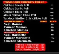 Variety Of Rolls menu 2