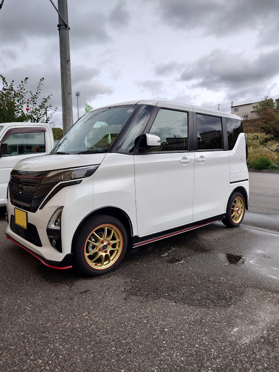 ルークスのドアバイザー無し派に関するカスタム事例の投稿画像1枚目