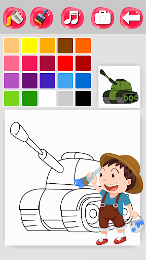 免費下載教育APP|탱크 색칠 app開箱文|APP開箱王