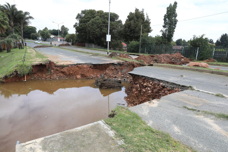 The bridge on Kilburn Street in Roodepoort.