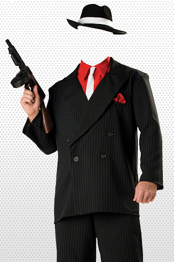 Gangster Fashion Photo Suit