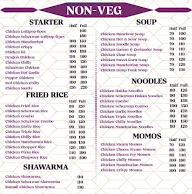 Daniya'z Delight menu 2