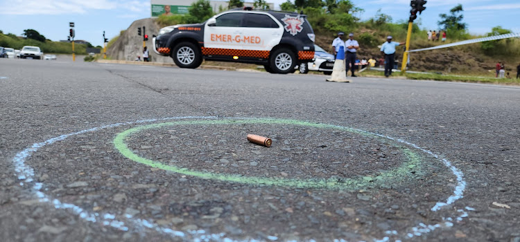 One man was shot dead and another wounded when unknown gunmen fired at a vehicle in Durban on Friday.