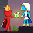 Stickman Red boy and Blue girl icon