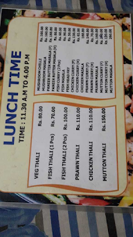 Nupur Family Restaurant menu 3