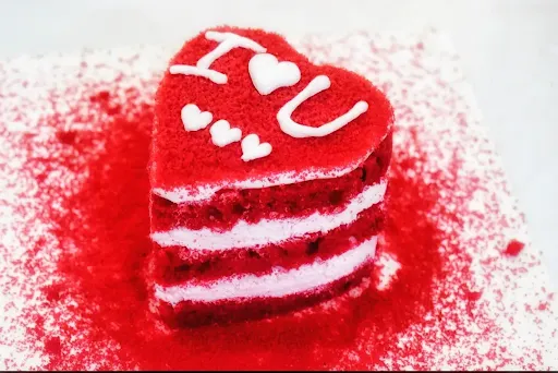 Heart Shaped Red Velvet Pastry