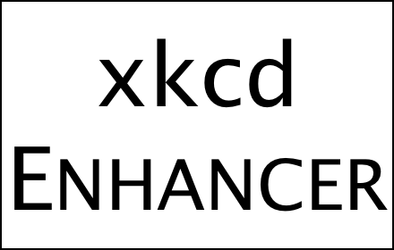 xkcd Enhancer Preview image 0