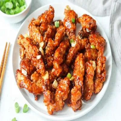 Crispy Honey Garlic Chicken