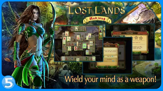  ‪Lost Lands: Mahjong Premium‬‏- صورة مصغَّرة للقطة شاشة  