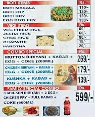 Aparanji Donne Biriyani House menu 5