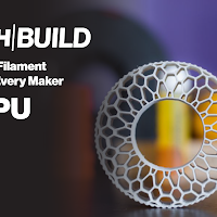 White MH Build Series TPU Flexible Filament - 1.75mm (1kg)