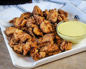 Chicken Bites With Honey Mustard