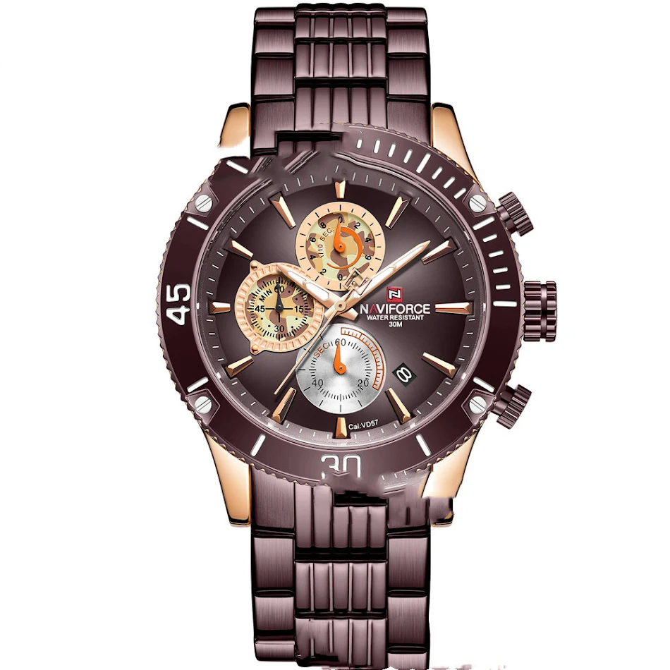 Waterdichte heren multifunctionele quartz horloge met kalender. Duurzaam, betrouwbaar en ideaal voor dagelijks gebruik en avontuur.