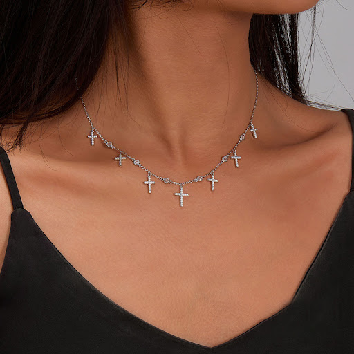 Title 6, 925 Silver Womens European and American High-G...