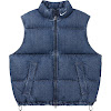 supreme®/nike® denim puffer vest ss24