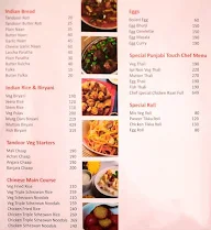 Punjabi Touch Express menu 1