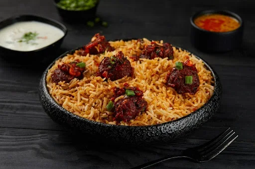 Veg Manchurian Biryani