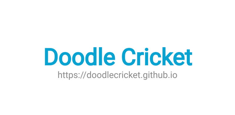 Doodle Cricket