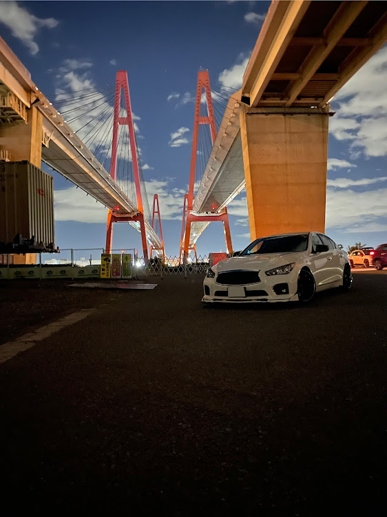 スカイラインのスマホ撮影・夜景撮影・V37スカイラインに関するカスタム事例の投稿画像2枚目