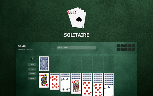 Solitaire New Tab