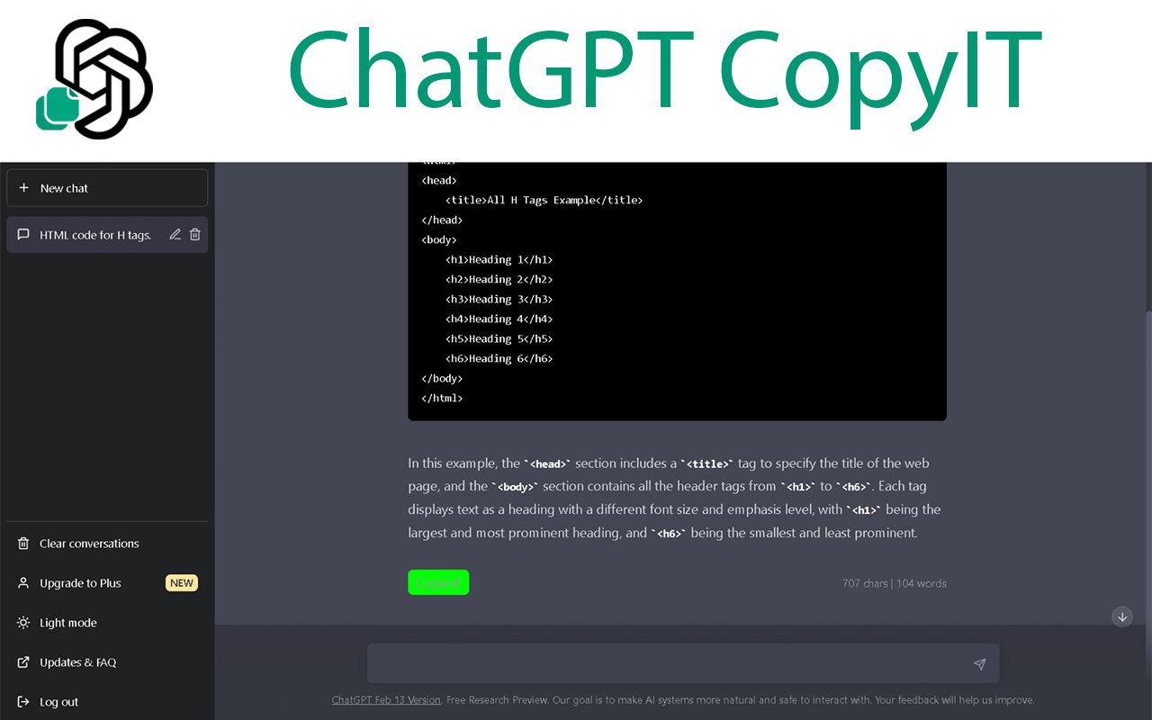 ChatGPT CopyIt Preview image 1