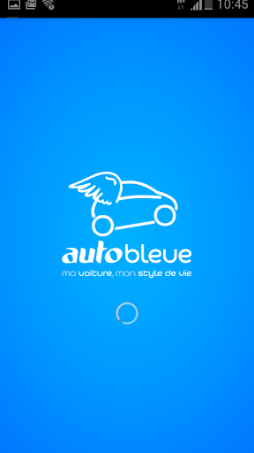 Auto Bleue