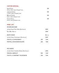 The Lakefield menu 2