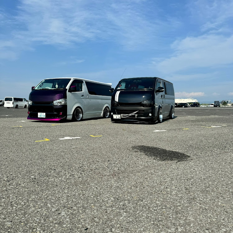 ハイエースバンのいつもイイね＆コメントありがとうございます😆・2024ハイスタ・コラボありがとうございました・父の日に関するカスタム事例の投稿画像7枚目