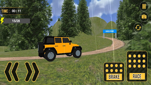 Screenshot Uphill Jeep Stunt Simulator