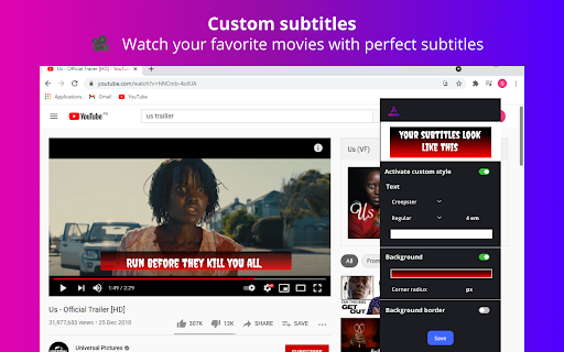 Checksub - Custom Subtitles