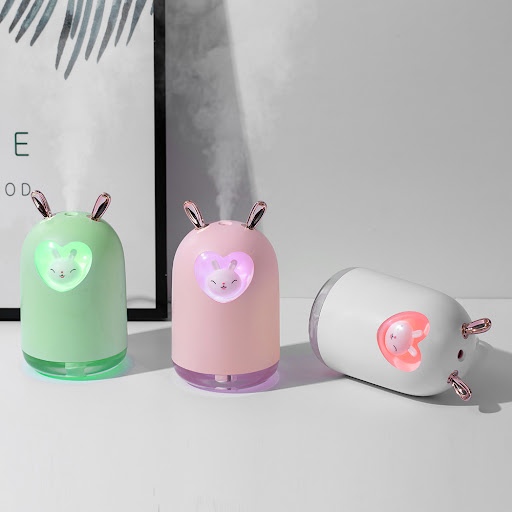 Title 3, Lovely Rabbit Air Humidifier 300ML Cute Ultraso...