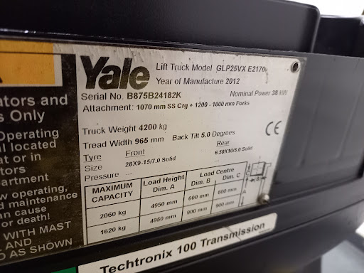 YALE GLP25VX