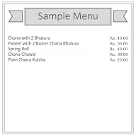 Amritsar Nutri Kulcha & Channa Batura menu 1